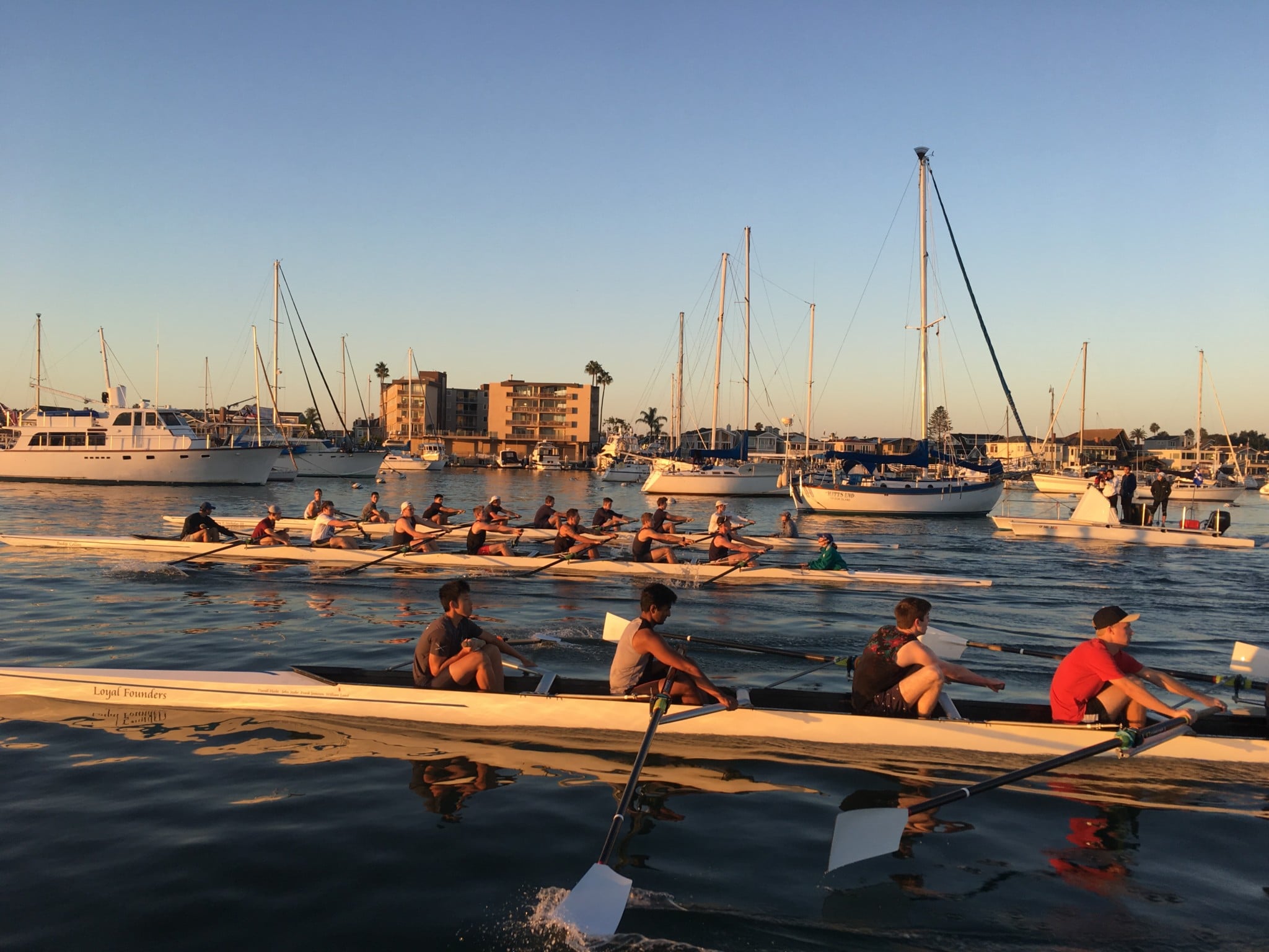 First Week of Rowing